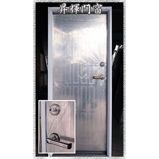 <<現貨供應>>白鐵門組 ◎多樣化尺寸可選擇，現貨供應中! 鐵門 後門 車庫門 頂樓適用