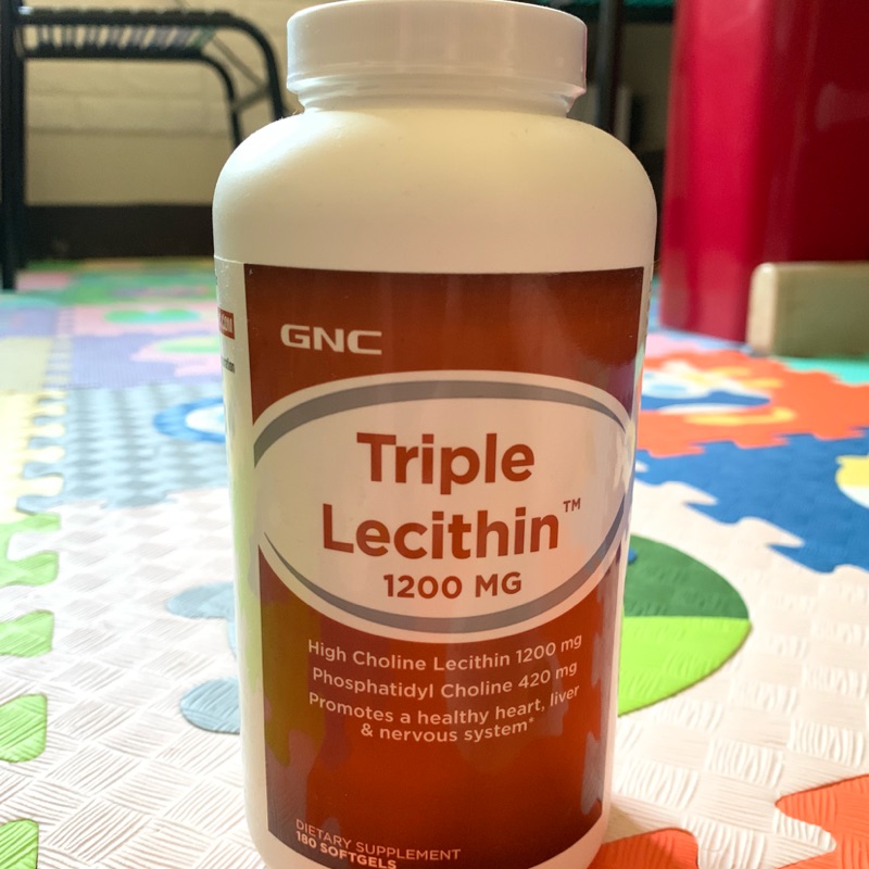 美國健安喜GNC 三效卵磷脂 180顆1200mg