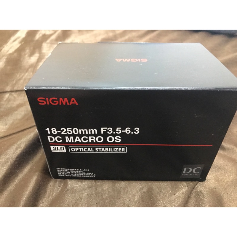Sigma 18-250mm鏡頭 for canon