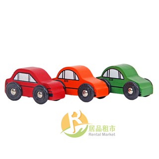 【居品租市】※專業出租平臺 - 嬰幼玩具※ mentari 木頭玩具 城市小車車