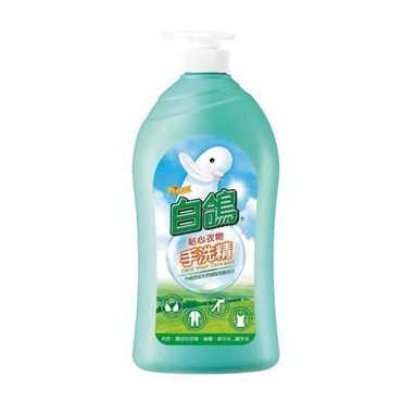 白鴿手洗精1000ml 補充包裡800ml