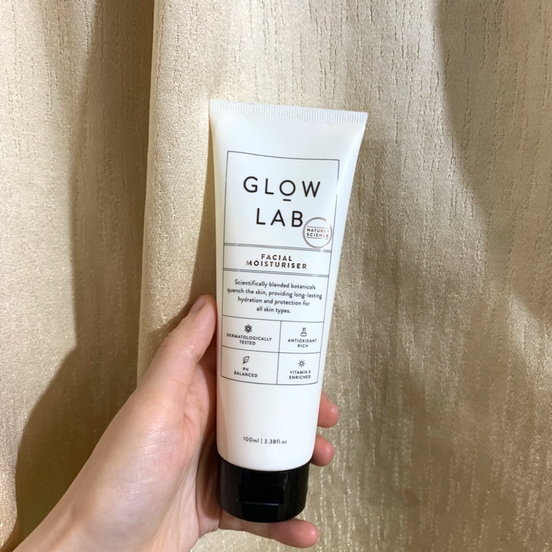 （全新/紐西蘭帶回）Glow Lab Facial Moisturiser臉部保濕乳液/面霜乳霜 補水 純天然 玫瑰果油