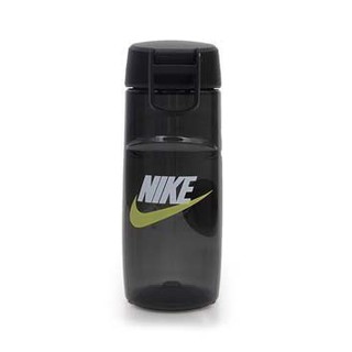 [麥修斯] NIKE 特賣 圖案 訓練 水壺 16OZ (無吸管) 水瓶 450mL C.C. 黑 NOB82041OS
