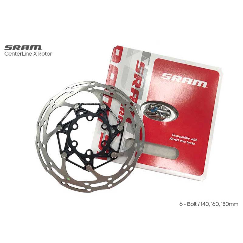 SRAM碟片轉子 Sram X 碟盤 140、160、180mm -石頭單車