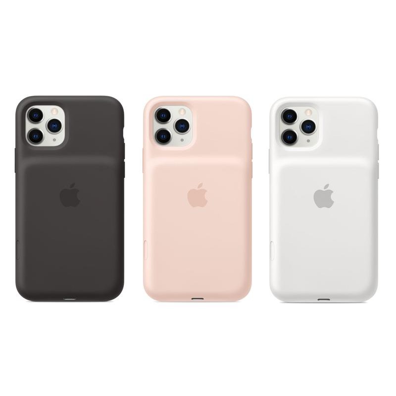 iPhone 11 Pro Max用:支援Qi無線充電+拍照鍵**蘋果Smart Battery Case聰穎電池保護殼
