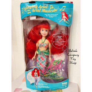18吋 1992年 Disney singing Ariel Tyco 迪士尼公主 小美人魚 愛麗兒 娃娃 絕版 老玩具