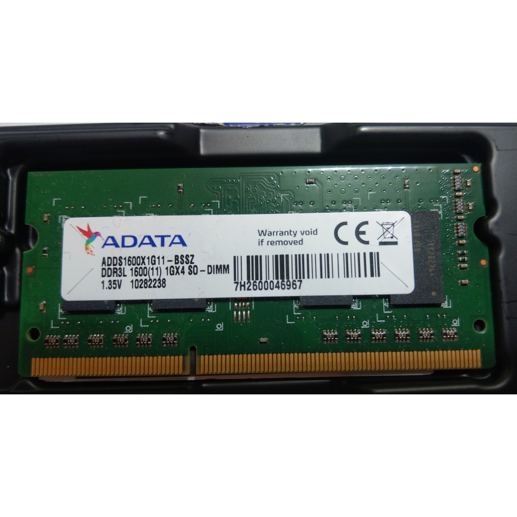 ADATA DDR3L 1600(11) 1GX4 SO - DIMM | 蝦皮購物