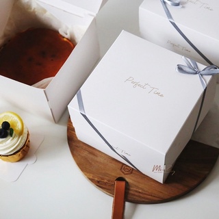 『 Mi 烘培 』輕乳酪蛋糕6吋包裝盒 手提紙袋 巴斯克蛋糕 泡芙 下午茶包裝盒 點心盒 外帶盒 輕乳酪 巴斯克 蛋糕盒