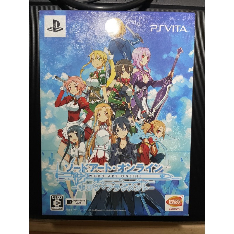 刀劍神域ps Vita 遊戲虛空斷章初回限定版保存良好 蝦皮購物