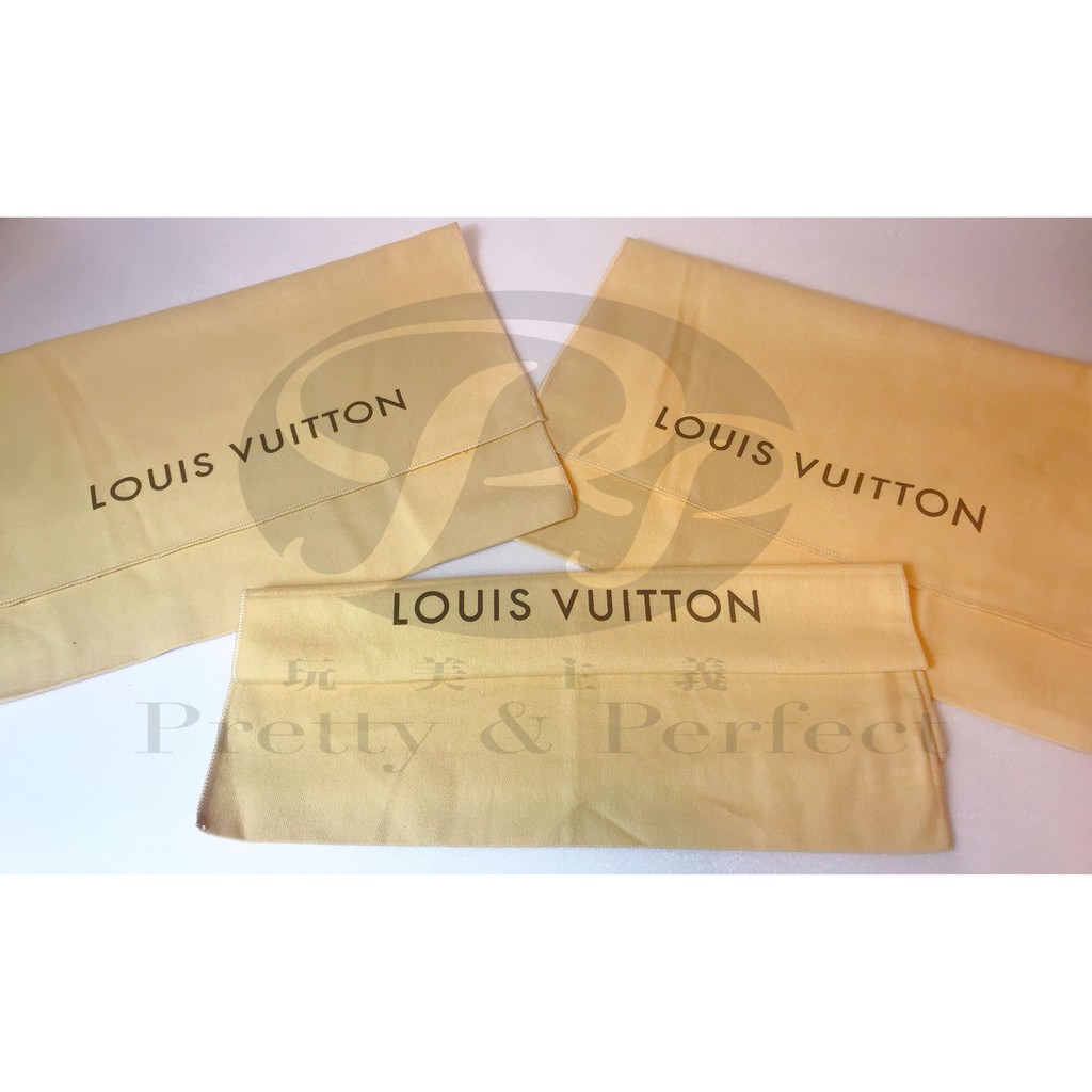 LV精品正版原廠長夾 皮夾 名片夾 防塵袋 Louis Vuitton原廠防塵袋 原廠帶回 信封式防塵袋