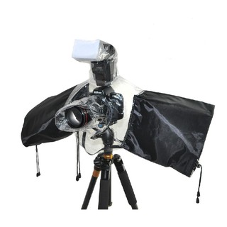 YIDA 通用型單眼相機-防水雨衣-內建閃光燈柔光罩