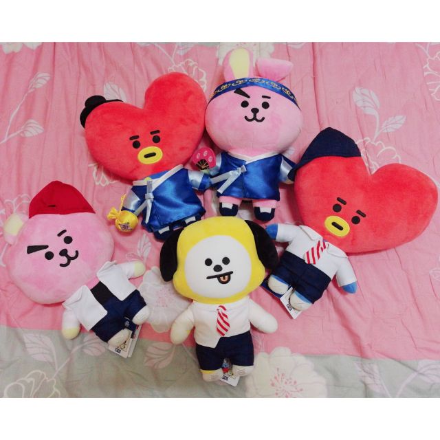 BT21 日本限定娃(CHIMMY、COOKY)