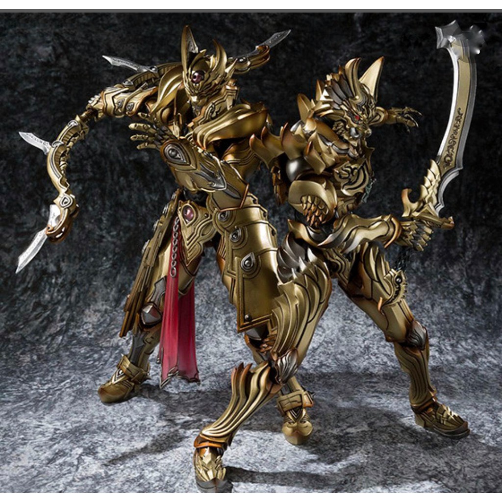 現貨 魔戒可動牙狼garo 黃金版炎刃騎士 天弓騎士 蝦皮購物