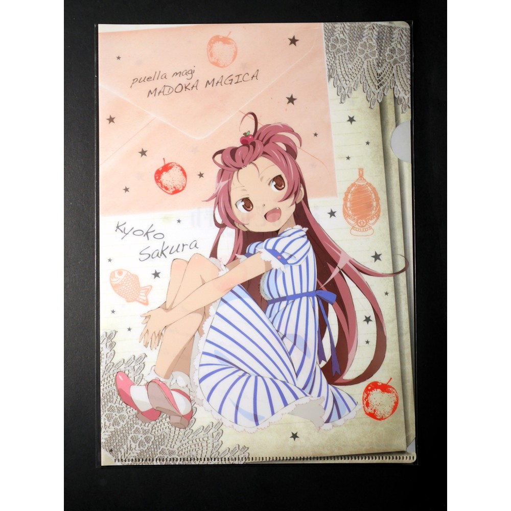 [加冰 已斷貨] () 劇場版 魔法少女小圓 日本 LAWSON限定 A4 L夾 資料夾 文件夾 洋裝款 佐倉杏子 全新