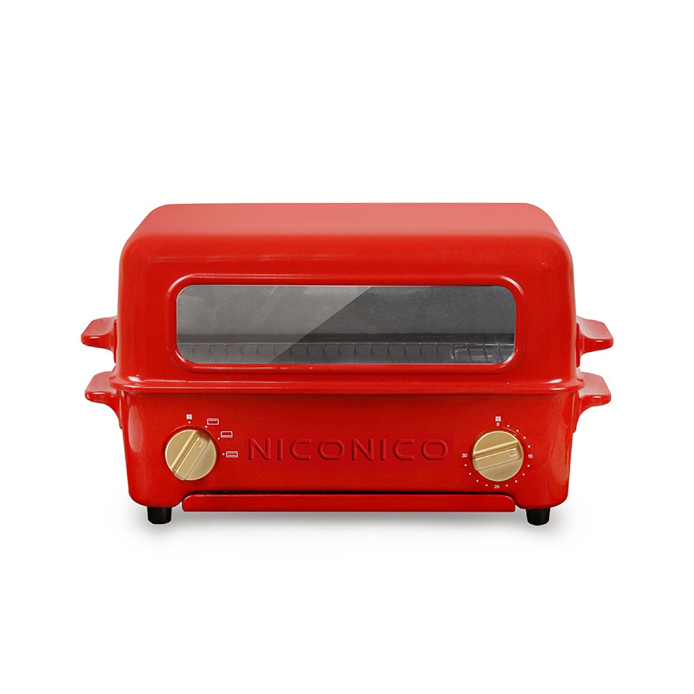 【NICONICO】掀蓋燒烤式蒸氣烤箱NI-S805烤箱 蒸氣 家電 廚房家電 【JC科技】