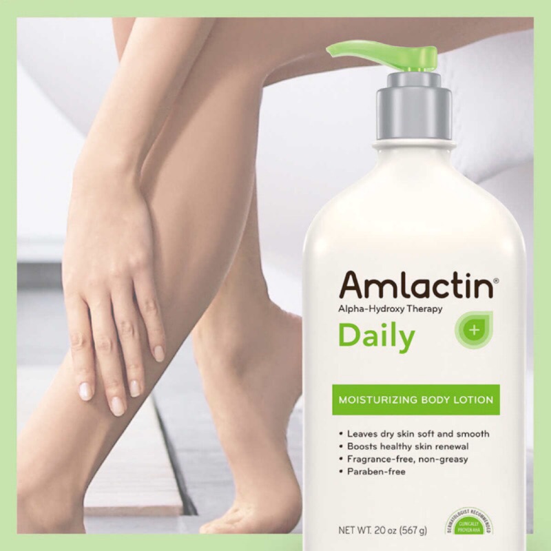 AmLactin ：® 日常保濕乳液 減少肌膚脫皮、脫屑、  舒緩肌膚(乾燥)不適感、撫平細紋（大Size）