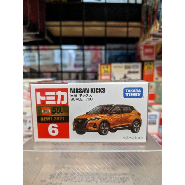 現貨 TOMICA 6 #6 日產 NISSAN KICKS 新車貼