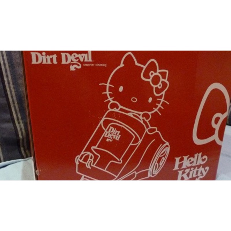 (免運優惠)美國Dirt Devil × Hello Kitty 聯名旋風無袋吸塵器