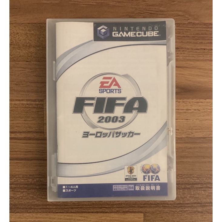 NGC FIFA 2003 EA SPORTS 正版遊戲片 原版光碟 GC Gamecube 任天堂 日版 Wii適用