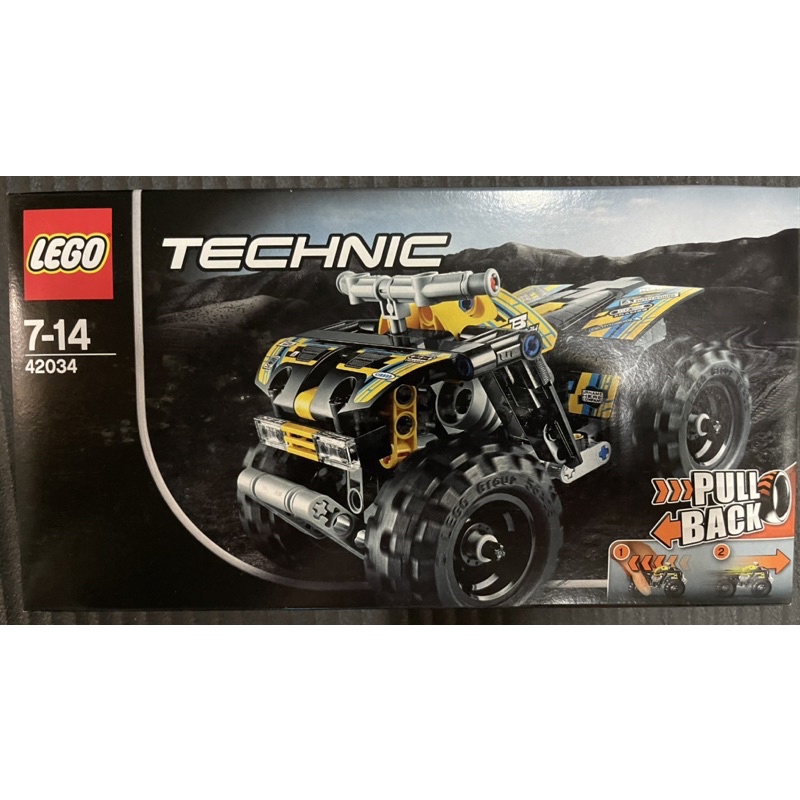 （清庫存換現金）台樂公司貨 樂高LEGO 42034 科技系列 四輪沙灘車