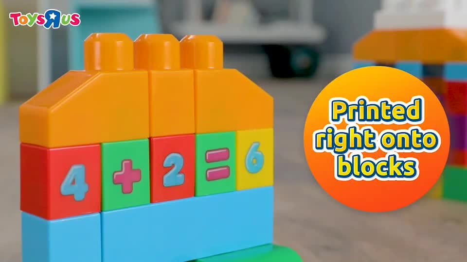 Mega Bloks美高積木150片積木學習袋 ToysRUs玩具反斗城