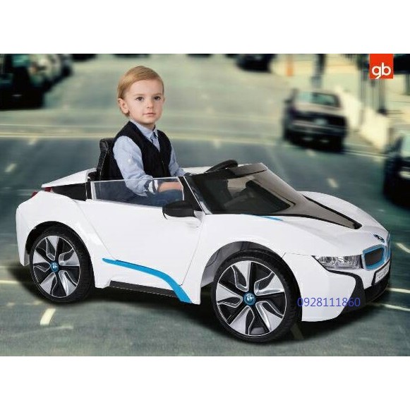 原廠授權BMW i8可開車門兒童搖控電動車單驅雙驅單馬達雙馬達藍芽高階版兒童乘坐電動車寶馬 電池 電瓶 充電器  充電線