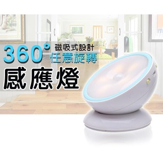 【免運】OCHO LED 磁吸式 360度 任意 旋轉 感應燈 雙11 限時 優惠 現貨