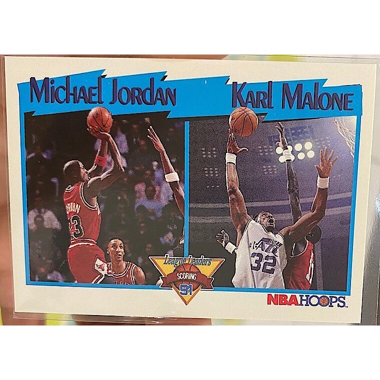NBA 球員卡 Michael Jordan MJ 1991-92 Hoops #306