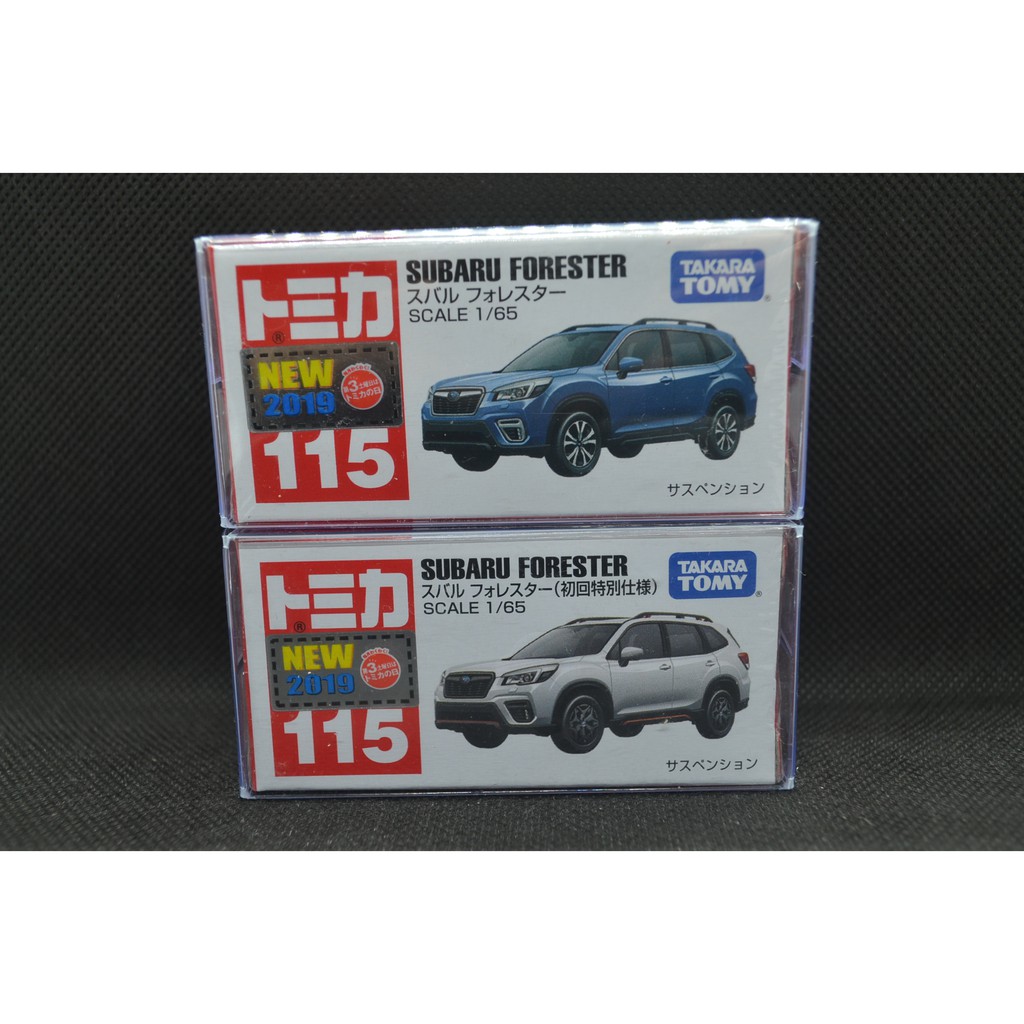 【T'Toyz】 Tomica No. 115-6 Subaru Forester 全新 封膜 新車貼 附膠盒 越南製