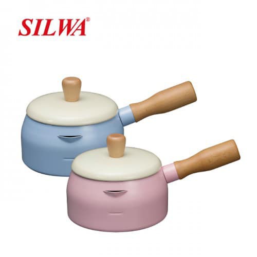 SILWA西華 日式合金木柄牛奶鍋 14cm/16cm 小家庭適用 單人鍋 寶寶粥烹調可用