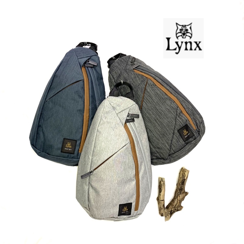 Lynx 布包 單肩包 休閒 胸口包 胸包 防盜包 Ly39-1141