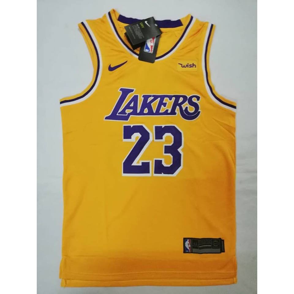 lebron yellow jersey