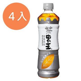 統一 茶裏王 白毫烏龍 600ml(4入)/組 【康鄰超市】