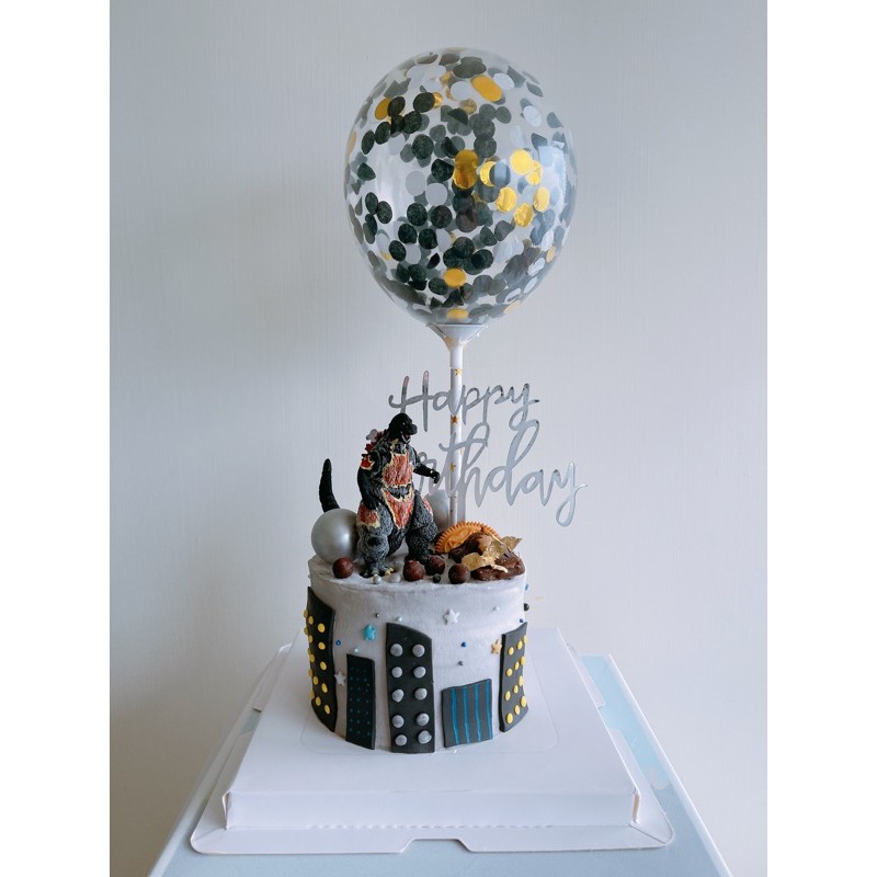 Sw N甜恃者哥吉拉生日蛋糕 蝦皮購物