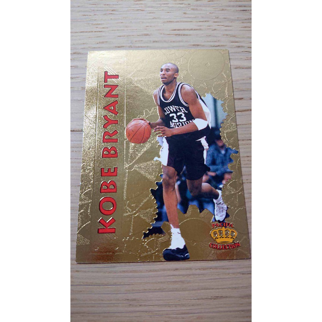 96-97 PAFIFIC COLLECTION #PP-6 GOLD KOBE BRYANT RC