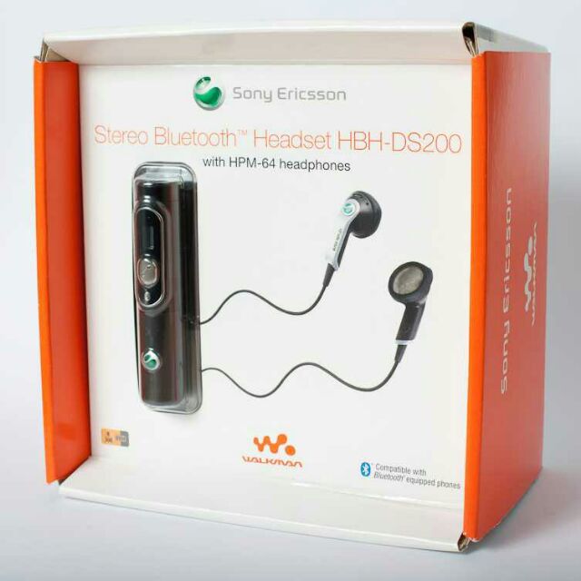 Sony Ericsson HBH-DS200  藍牙接收器 3.5mm連接插孔 耳機/擴大機/車用主機AUX/電腦喇叭