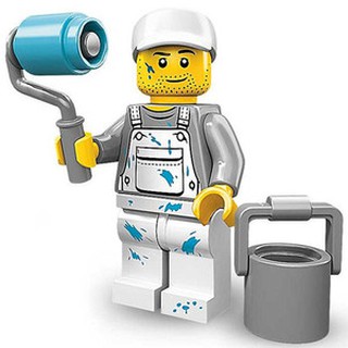 【台中翔智積木】LEGO 樂高 第十代人偶包 71001 15號 油漆工 Decorator