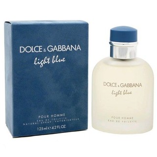 ☆MOMO小屋☆ D&G Dolce&Gabbana Light Blue 淺藍 男性淡香水 125ML