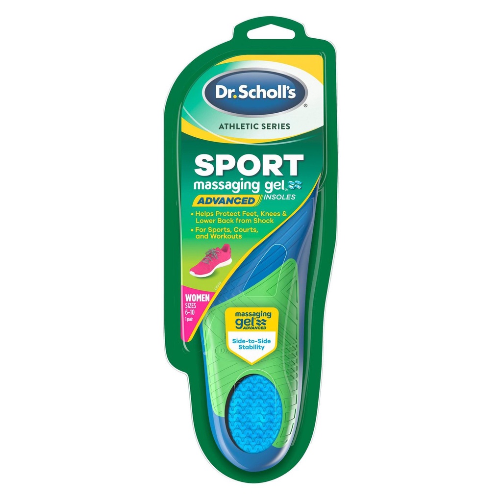 Dr.Scholl’s 爽健 鞋墊 運動按摩凝膠高級鞋墊 美國原裝