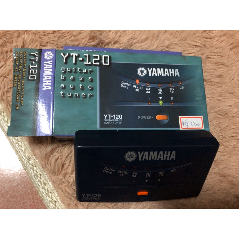 YAMAHA調音器 YT-120/ guitar bass auto tuner