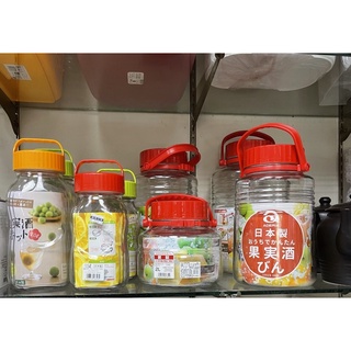日本製 1L /2L/3L/5L/4L/8L 石塚硝子ADERIA梅酒罐 醃漬罐 玻璃密封罐 醃果實酒專用