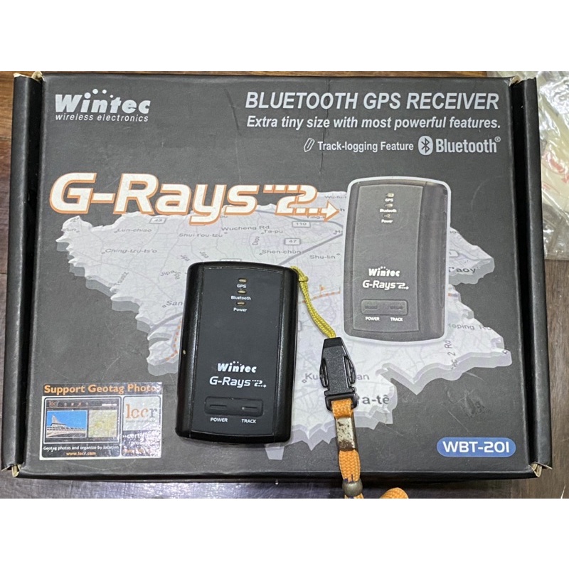 Wintec WBT-201 軌跡記錄器 GPS 接收器的 藍芽