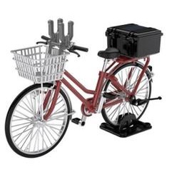 正版免運 Tomytec 1/12 迷你武裝 LM005 通學腳踏車 精密機材搬運型 台北車站實體店面 生日畢業禮物