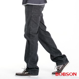 BOBSON 男款熱感IN保暖紗直筒褲1766-87