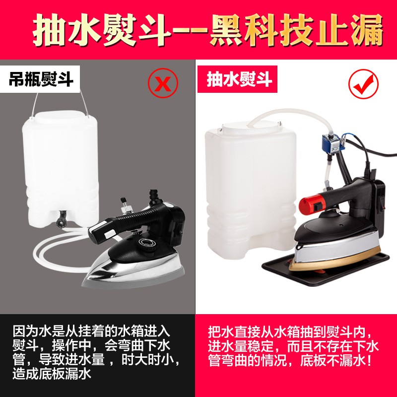 新品爆款 進口壓力式蒸汽電熨斗家用工業用窗簾干洗店用電燙斗鍋爐式熨斗 蝦皮購物
