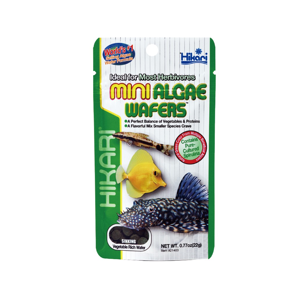 Hikari 高夠力異型飼料小粒85g 適用於異形草食性魚蝸牛甲殼類清道夫 蝦皮購物