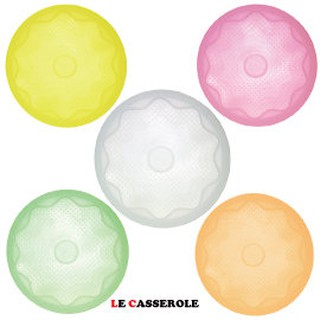 台灣製造一年保固 LE CASSEROLE矽膠保鮮蓋 有五個顏色、三個尺寸可選