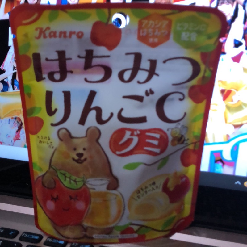 日本甘樂蜂蜜蘋果軟糖（原價65元、特價中）