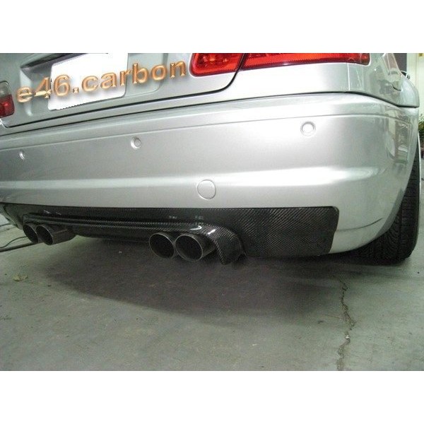 Bmw E46 M3 Csl 全碳半碳後保專用後下正碳纖維carbon飾板 蝦皮購物
