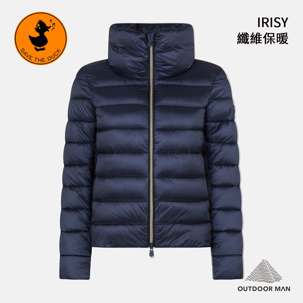 [SaveTheDuck] 女款 IRISY 纖維保暖外套/墨水藍(D3052W-00146)